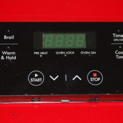 Part # 316630005 Frigidaire Gas Oven Electronic Control Board (used, overlay fair - Black)