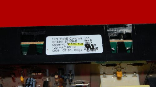 Frigidaire Oven Control Board 316557108 | OEM Used Tested (overlay fair - Black)
