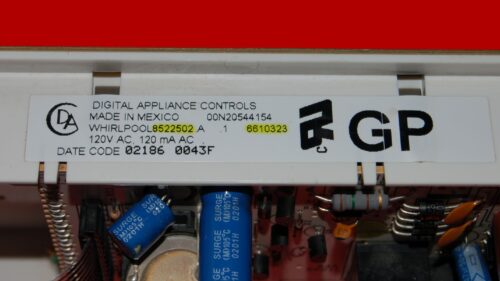Part # 3196249 | Whirlpool Gas Oven Control Board (overlay fair - Almond)