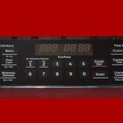 GE Oven Control Board 191D5679G001 | WB27T11088 | OEM Used Tested (overlay fair - Black)