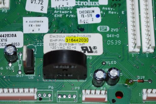 Part # 316442030    Kenmore Range Oven  Electronic Control Board (used)