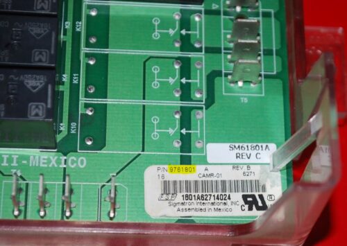 Part # 9761801 Kitchen-Aid Oven Electronic Control Board (used)