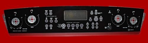 Part # 9763549 | 9763042 | Whirlpool Oven Switch Membrane and Control Board (overlay good - Black)