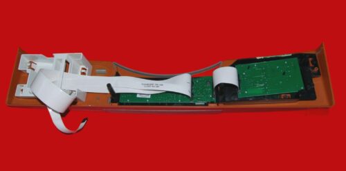 Part # 3980639 | 8559430 | Kenmore Dryer Control Panel And User Interface Board (used, condition fair - Orange/Silver)