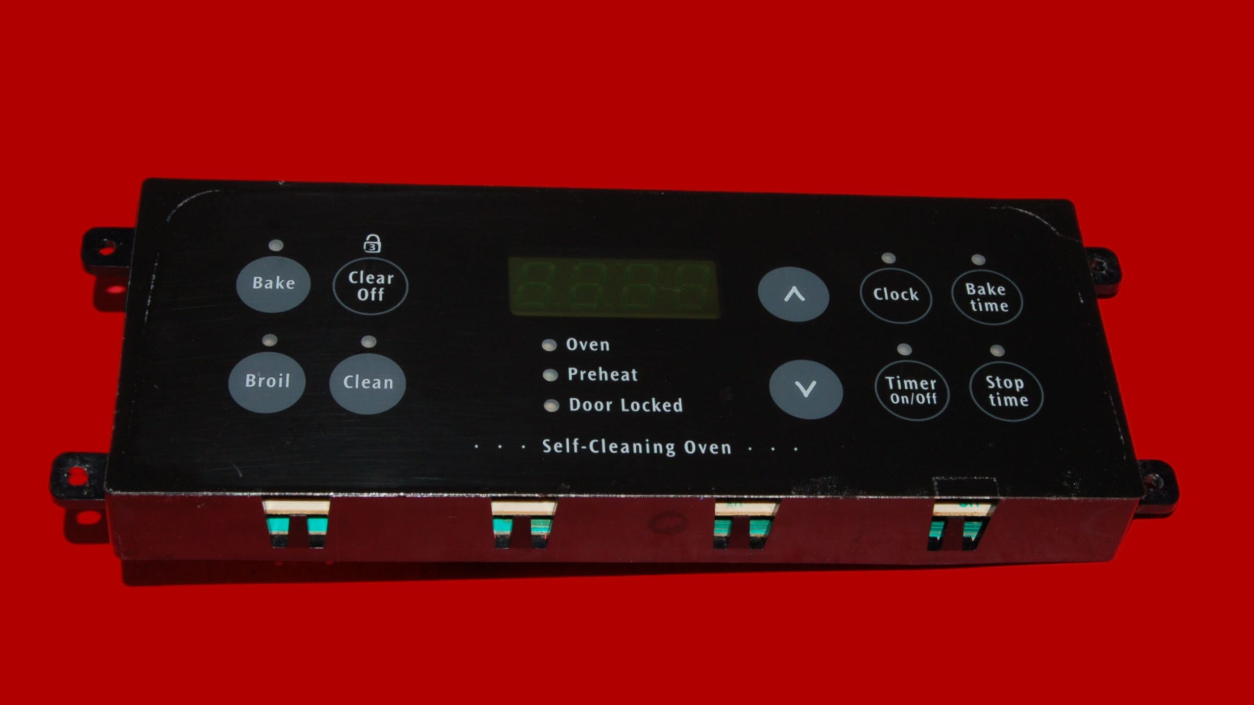 Frigidaire Gas Oven Control Board | 316207500 | 316207520 | OEM Used Tested (overlay fair - Black)