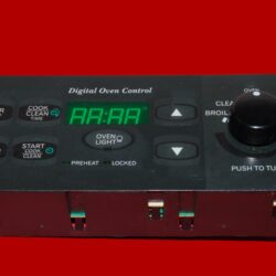 Amana Oven Control Board 31-32106602-0 | 77001219 | OEM Used Tested (overlay fair - Dark Gray)