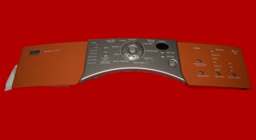 Kenmore Dryer Control Panel and User Interface Board 3980639 | 8559430 | OEM Used Tested (condition fair - Orange/Silver)