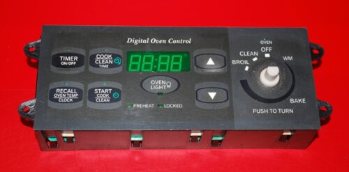 Part # 31-32106602-0 Maytag Oven Electronic Control Board (used, overlay fair - Dark Gray)