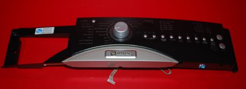 Part # 8183071 Maytag Front Load Washer Control Panel And User Interface Board (used, condition good - Black)