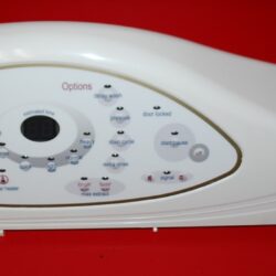 Part # 22004441, WP22004257, 22004257 Maytag Washer Console And Control Board (used, condition fair - Bisque)