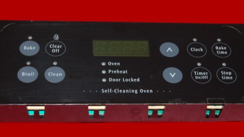 Frigidaire Gas Oven Control Board | 316207500 | 316207520 | OEM Used Tested (overlay fair - Black)