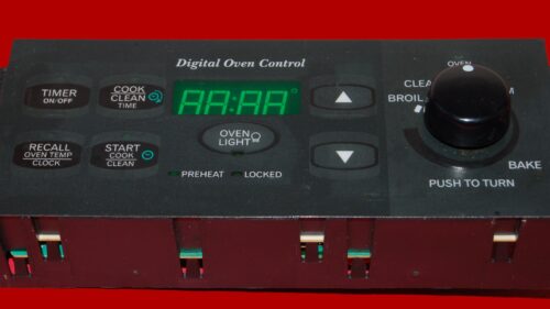 Amana Oven Control Board 31-32106602-0 | 77001219 | OEM Used Tested (overlay fair - Dark Gray)