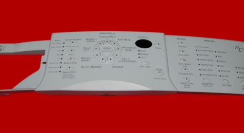Kenmore Washer Panel/Control Board 8182642 | 8182255 | OEM Used Tested (overlay fair - White)