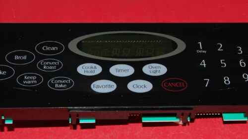 Part # 8507P277-60 | Maytag Oven Control Board (overlay fair - Black)