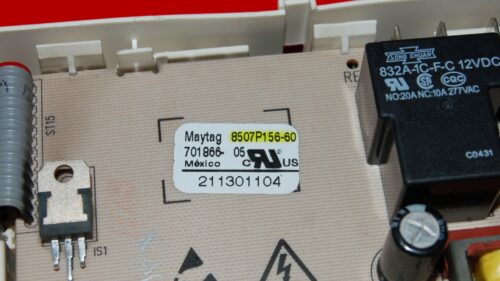 Maytag Oven Control Board 8507P156-60 W10769079 | OEM Used Tested (overlay fair - Black)