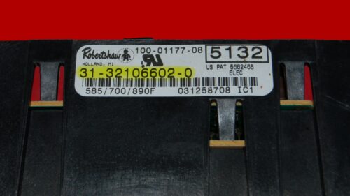 Amana Oven Control Board 31-32106602-0 | 77001219 | OEM Used Tested (overlay fair - Dark Gray)
