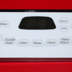 Part # 8507P142-60 Maytag Oven Electronic Control Board (used, overlay fair - White)