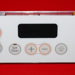 Part # WB27K10202, 183D9935P002 GE Oven Electronic Control Board (used, overlay very good - Bisque)