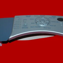 Part # 8558763 | 8559430 Kenmore Dryer Control Panel And User Interface Panel (condition fair - Blue/Silver)