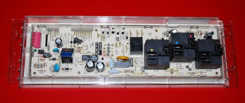 Part # WB27K10202, 183D9935P002 GE Oven Electronic Control Board (used, overlay very good - Bisque)