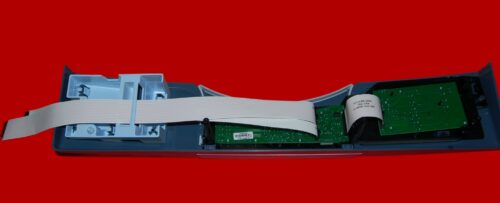 Part # 8558763 | 8559430 Kenmore Dryer Control Panel And User Interface Panel (condition fair - Blue/Silver)