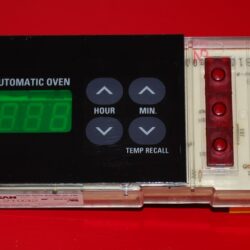 Part # 191D2037G002, WB27T10079 GE (Kenmore) Oven Electronic Control Board (used, overlay good - Black)