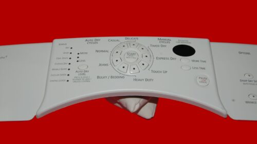 Kenmore Dryer Control Panel And User Interface Board 280100 | 8558762 | 8559430 | OEM Used Tested (condition fair - White)