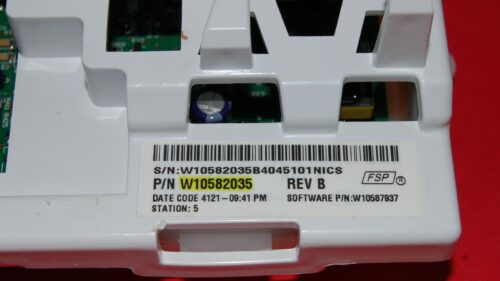 Part # W10582035 | Whirlpool Washer Control Board