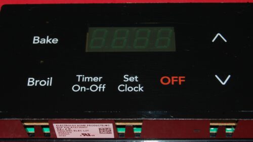 Part # 5304521889 | A12736407 | Frigidaire Oven Control Board (overlay fair - Black)