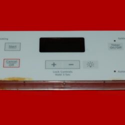 GE Oven Control Board 164D8450G008 | WB27K10344 | OEM Used Tested (overlay fair - White)