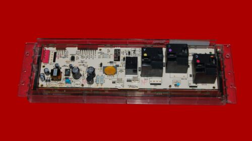 GE Oven Control Board 164D8450G023 | WB27T11282 | OEM Used Tested (overlay fair - Black)