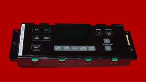 Whirlpool Gas Oven Control Board W10348709 | OEM Used Tested (overlay good - Black)