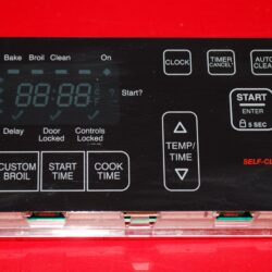 Part # 9761119, 6610456 Whirlpool Oven Electronic Control Board (used, overlay good - Black)