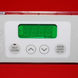Part # WB27T10468, 191D3776P003 GE Oven Electronic Control Board (used, overlay good - Bisque)