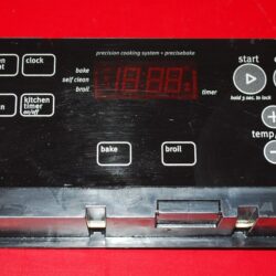 Part # W10271760 Maytag Oven Electronic Control Board (used, overlay fair - Black)