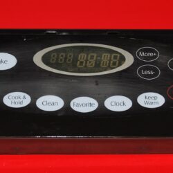 Part # 8507P255-60 Maytag Gas Oven Electronic Control Board (used, overlay Poor - Black)