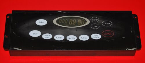 Part # 8507P255-60 Maytag Gas Oven Electronic Control Board (used, overlay Poor - Black)