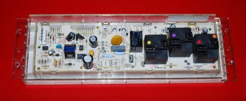 Part # WB27T10468, 191D3776P003 GE Oven Electronic Control Board (used, overlay good - Bisque)