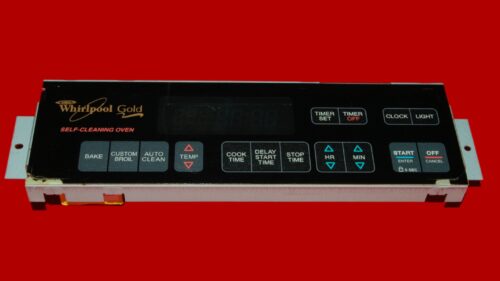 Whirlpool Oven Control Board 8053443 | 6610116 | OEM Used Tested (overlay fair - Black)