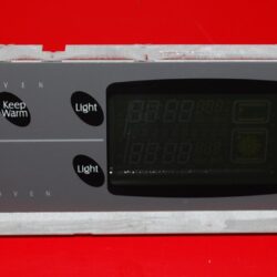 Part # 8507P171-60, WP5701M576-60 Maytag Gas Oven Electronic Control Board (used, overlay good - Dark Gray)
