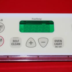 Part # 191D3776P002, WB27T10467 GE Oven Electronic Control Board (used, overlay good - Yellow)