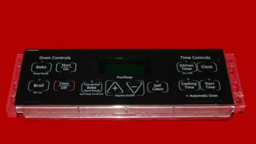 GE Oven Control Board 164D8450G023 WB27T11282 | OEM Used Tested (overlay fair - Black)
