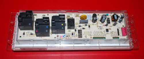 Part # WB27K10344, 164D8450G008 GE Oven Electronic Control Board (used, overlay fair - White)