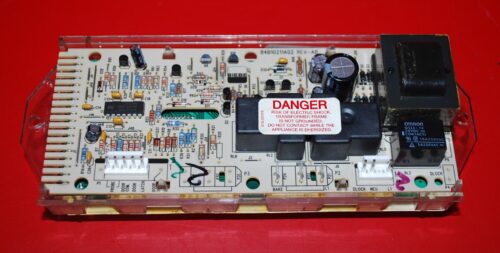 Part # 8522491, 6610312, Whirlpool Oven Electronic Control Board (used, overlay poor - Yellow)