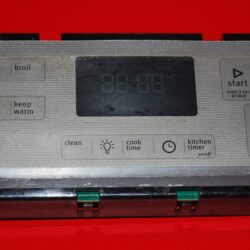 Part # W10348715 Maytag Oven Electronic Control Board (used, overlay poor - Gray)