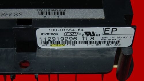 Whirlpool Oven Control Board - W10271760 | WPW10476673 (overlay fair - Black)