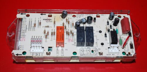 Part # 6610457, 9761120 Whirlpool Oven Electronic Control Board (used, overlay poor - White)