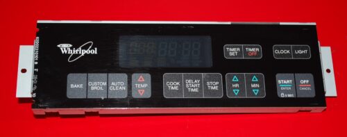 Part # 3195115, 6610053 Whirlpool Gas Oven Electronic Control Board (used, overlay fair - Black)