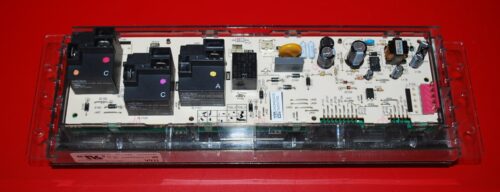 Part # 164D8450G032, WB27T11486 GE Oven Electronic Control Board (used, overlay fair - Yellow)