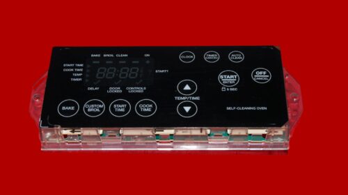 Part # 9758773 | 6610466 | WP6610466 | Whirlpool Oven Control Board (overlay fair - Black)